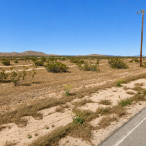 2.8 Acre Residential Lot in California City, CA – Road Frontage, Power Close, Warranty Deed (Kern County)