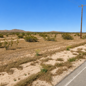 2.8 Acre Lot in California City, CA – Road Frontage, Power at the Lot, Warranty Deed (Kern County)