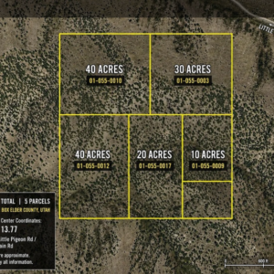 140 Acres in Lucin, Utah – 5 Adjoining APNs, Great Road Access & Views (Box Elder County)