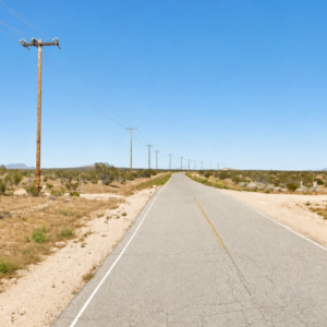 2.8 Acre Residential Lot in California City, CA – Road Frontage, Power Close, Warranty Deed (Kern County)